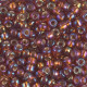 Miyuki rocailles Perlen 6/0 - Silverlined dark topaz ab 6-1005
